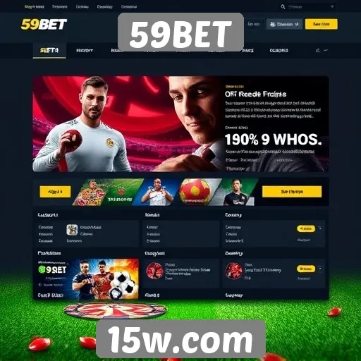Experiência do usuário na plataforma 59BET
